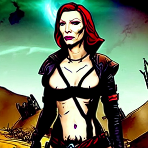 Cate Blanchett as Lilith from Borderlands